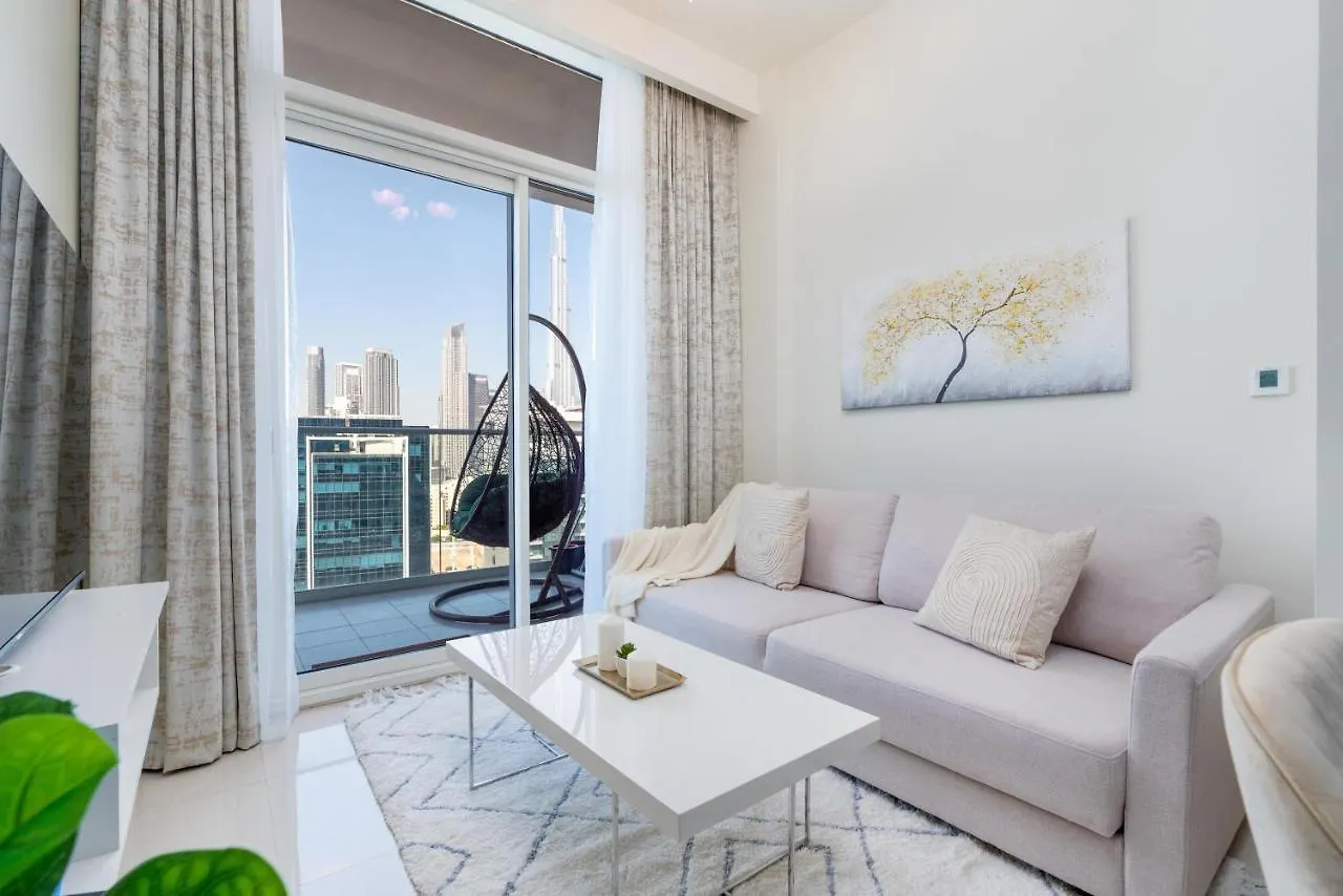 Apartamento 1 Bedroom Burj Khalifa View At Vera Dubai